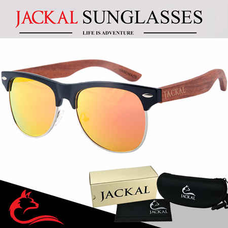 Wooden Sunglasses by Jackal Morgan MR010P